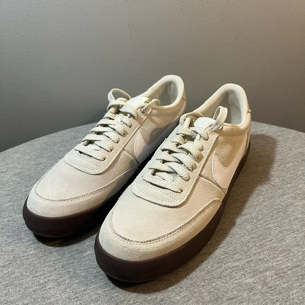 Nike Killshot 2 Ivory Brown White Gum Sneaker Men's Shoe Size 10 FQ8903-100 - Picture 9 of 11